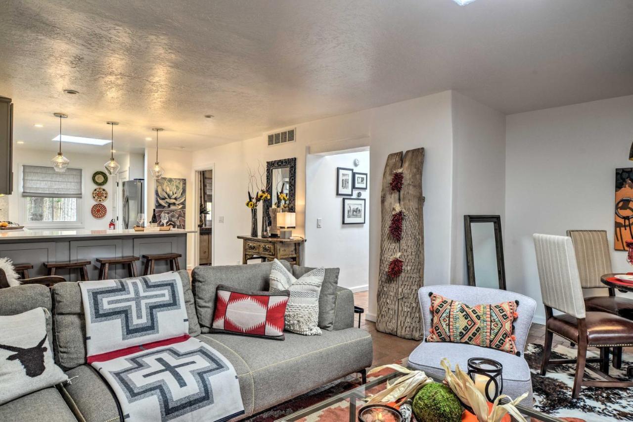 Modern Bungalow With Santa Fe Charm Less Than 2 Mi To Plaza Apartment ภายนอก รูปภาพ