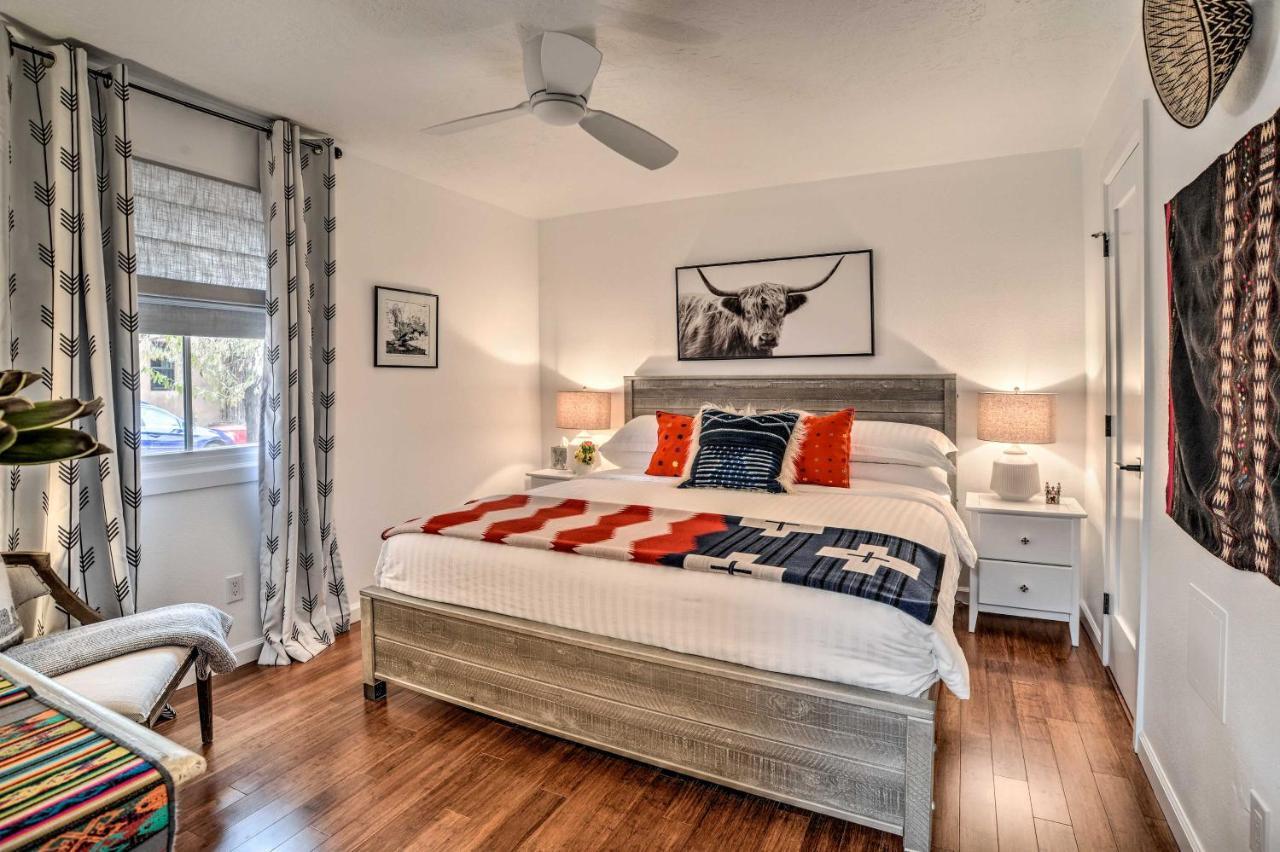 Modern Bungalow With Santa Fe Charm Less Than 2 Mi To Plaza Apartment ภายนอก รูปภาพ